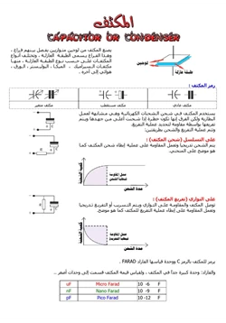 كتاب المكثف الكهربائي pdf