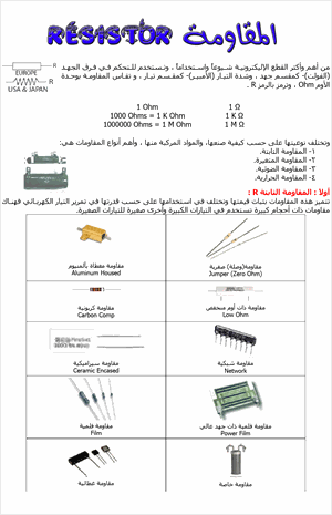 المقاومة الكهربائية