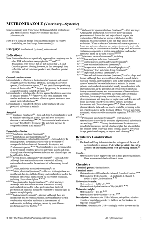 Metronidazole