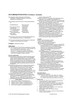 كتاب Fluoroquinolones