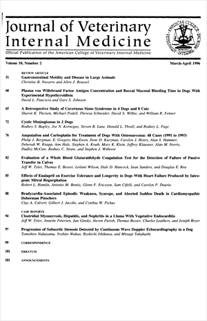 Gastrointestinal Motility and Disease in Large Animals