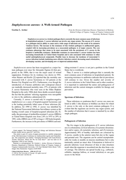 كتاب Staphylococcus aureus A Well Armed Pathogen pdf