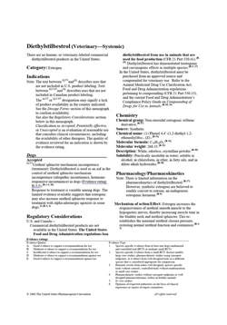كتاب Diethylstilbestrol pdf