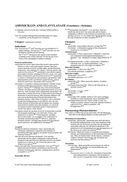 كتاب Amoxicillin And Clavulanate pdf