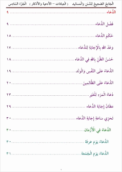 الجامع لصحيح الأدعية والأذكار