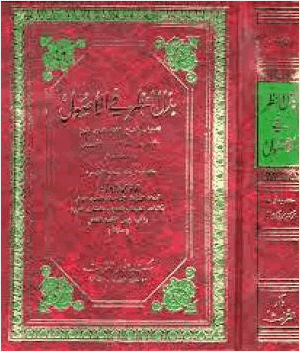 بذل النظر في الأصول