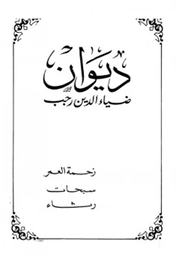 كتاب ديوان ضياء الدين رجب