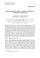 كتاب Plasma phosphorus content and dietary phosphorus availability in adult sheep
