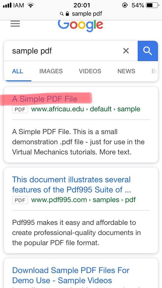  فتح ملفات pdf على موبايل آيفون